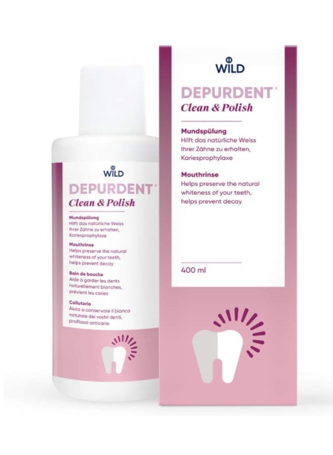 DEPURDENT Clean & Polish Mouthrinse 400ml